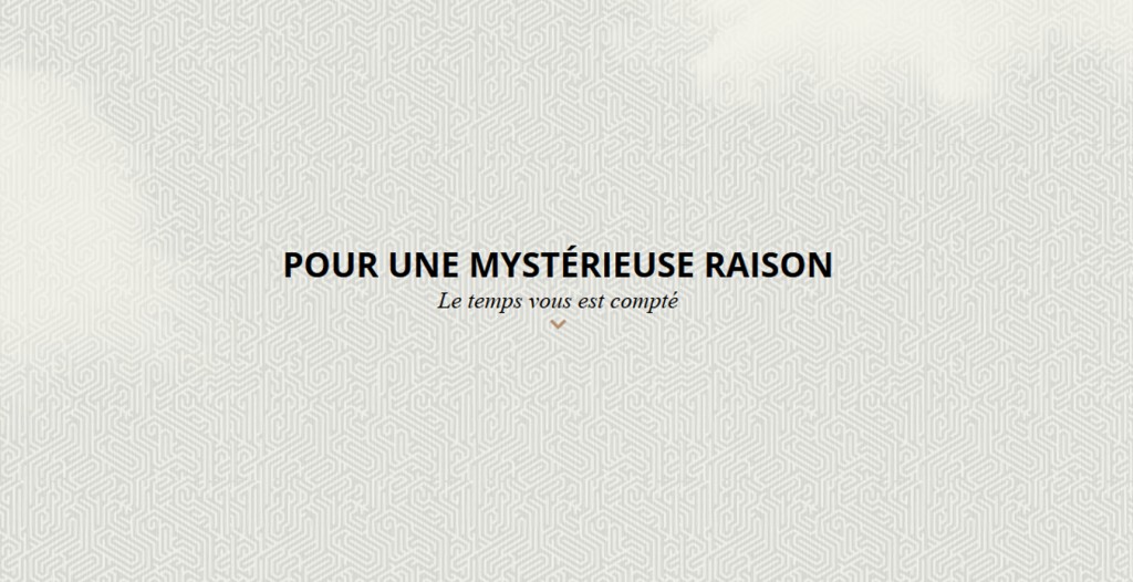 la pièce temps