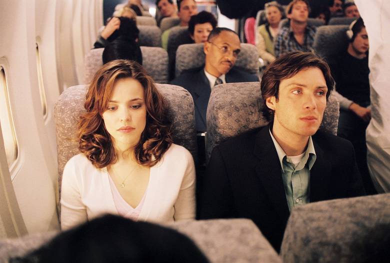 RACHEL McADAMS and CILLIAN MURPHY star in DreamWorks Pictures' suspense thriller at 30,000 feet, RED EYE, directed by Wes Craven.